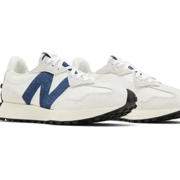 New Balance 327 Denim Pack Reflection Sneakers Size 9 - Picture 1 of 7